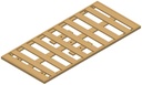 Boxspring Celina model 1 - BSC1 - B=1100mm, L=2000mm, H=38mm